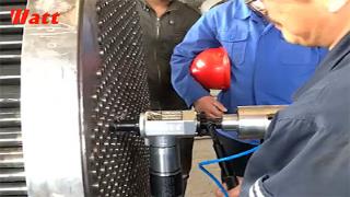 換熱管-管板坡口，V型坡口不太理想